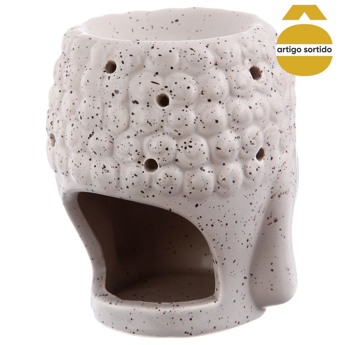 Queimador buda velas em cerâmica 11cm