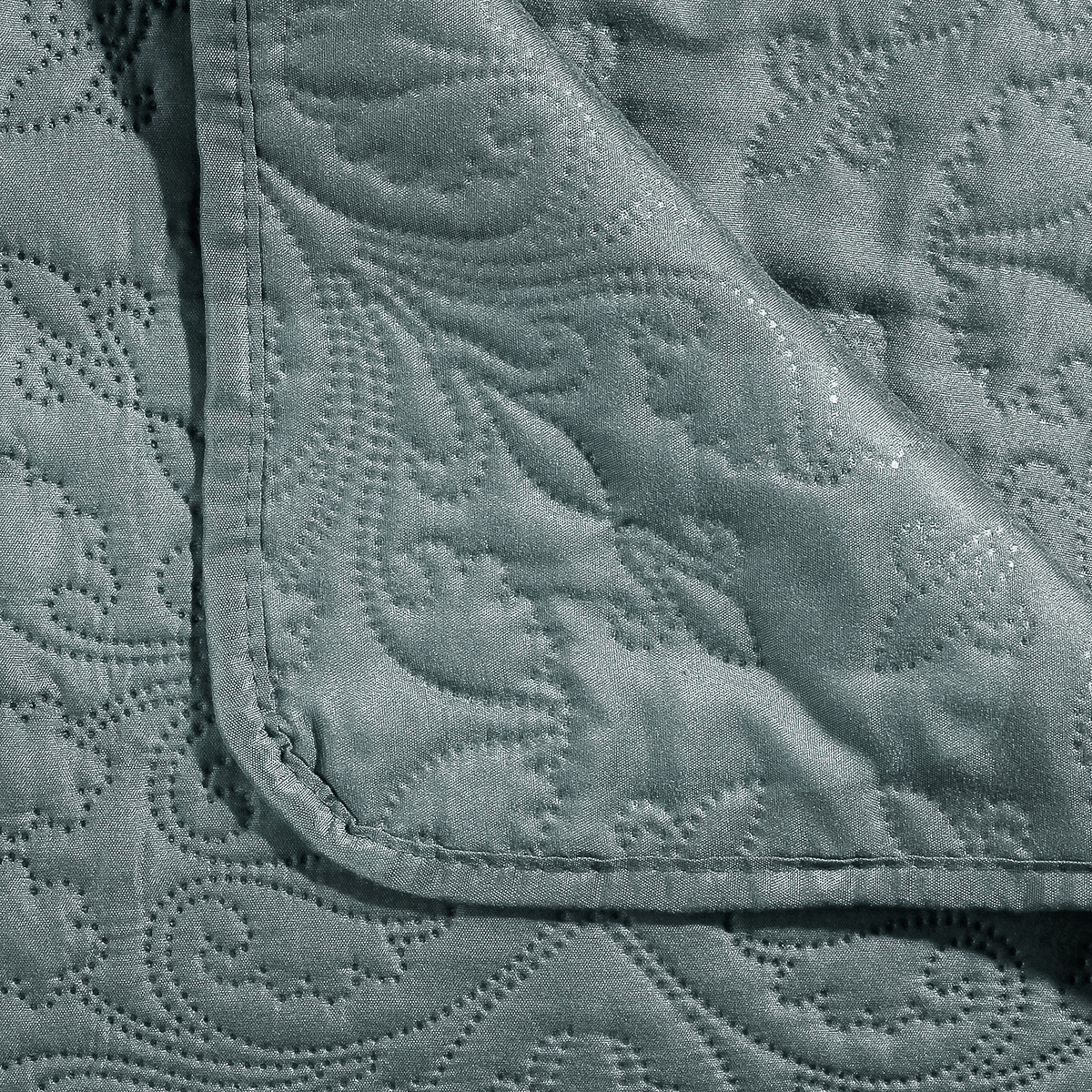 Colcha e 2 capas de almofada ARABESQUE azul 240x260cm