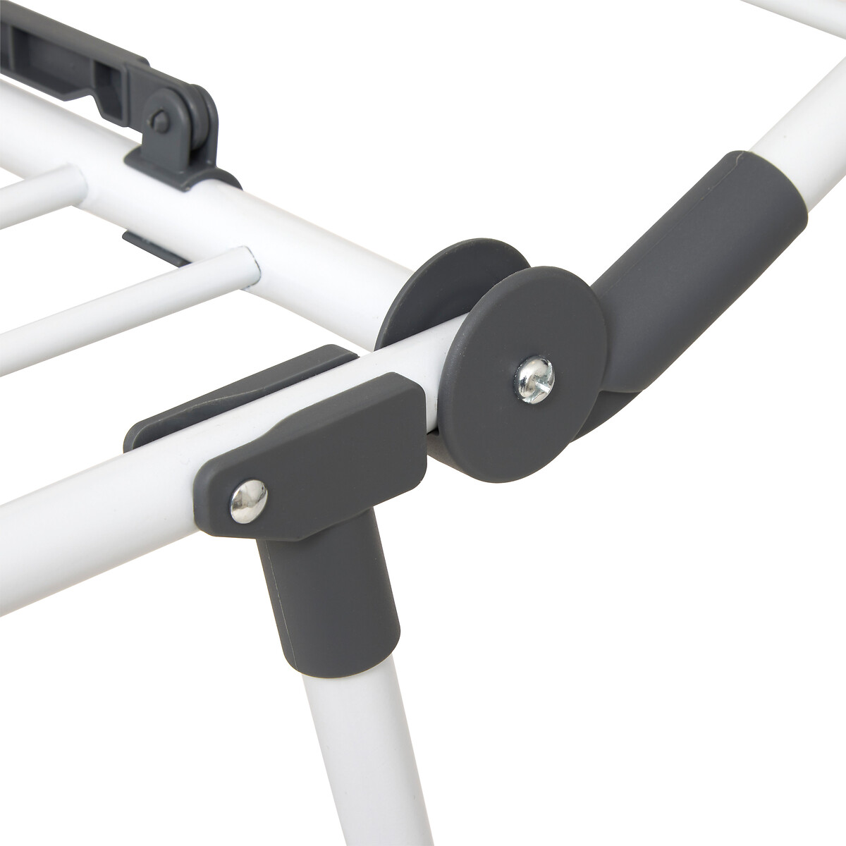 Estendal para roupa SINAI branco em a&ccedil;o