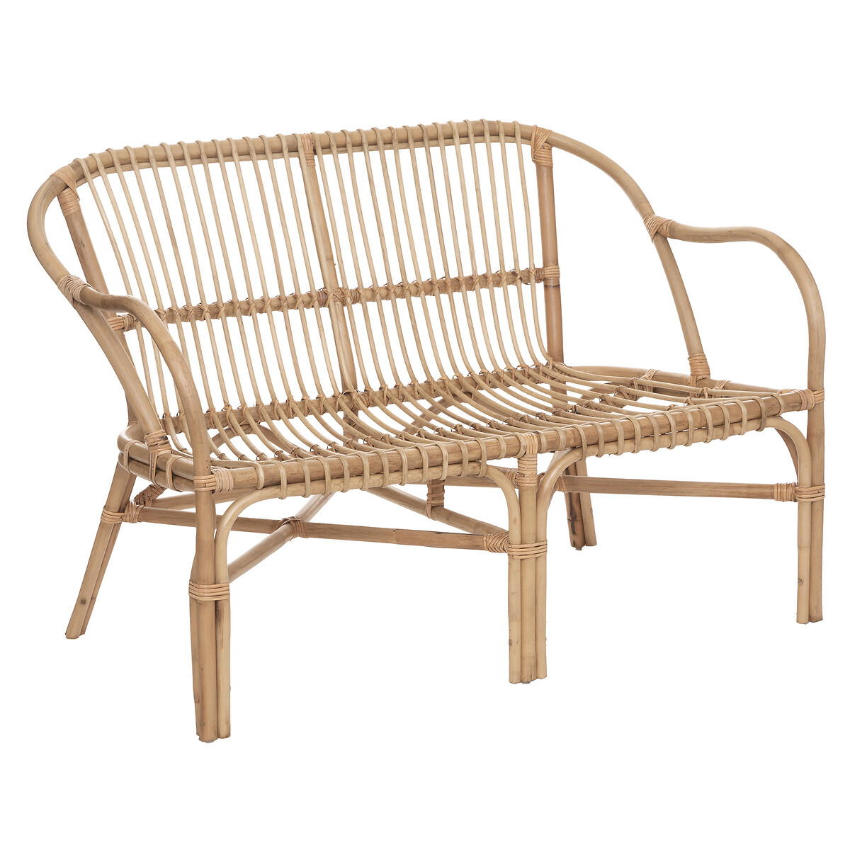 Cadeir&atilde;o de 2 lugares NETA bege 111cm