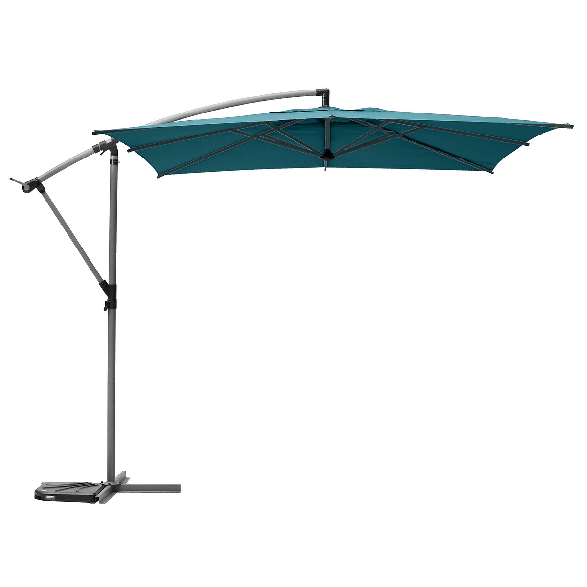 Guarda-sol MANOA descentrado azul canard 2,5x2,5m
