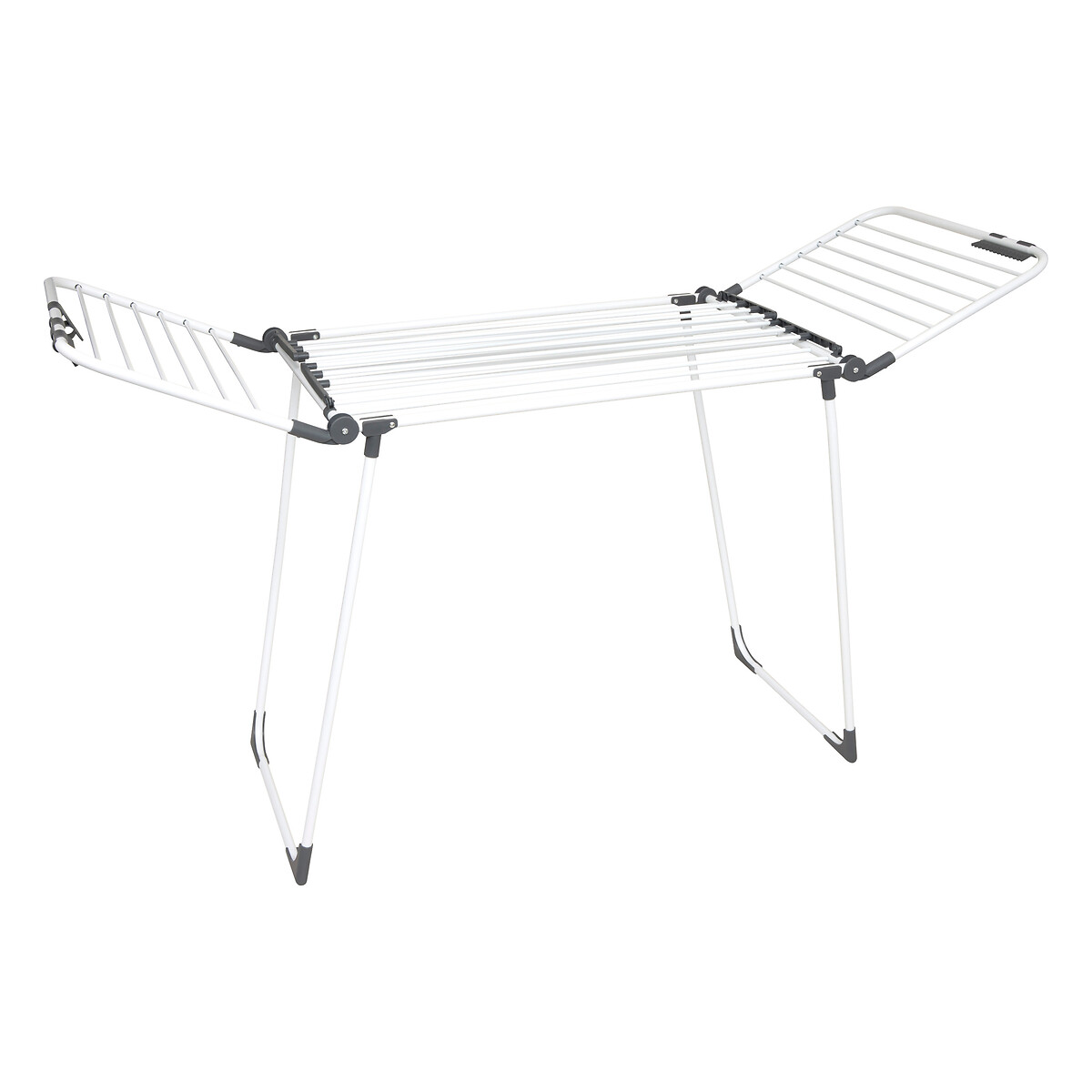 Estendal para roupa SINAI branco em a&ccedil;o