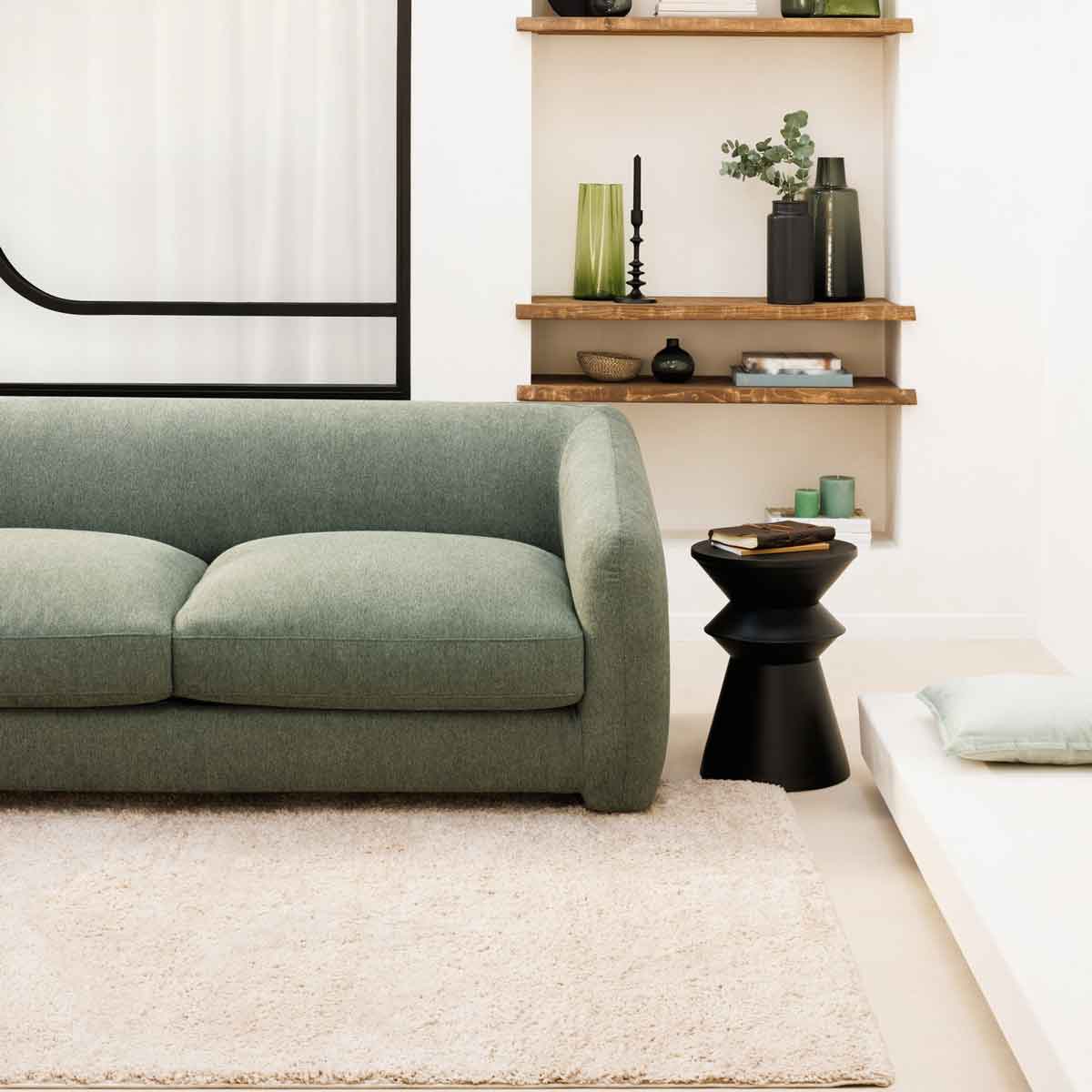 Sof&aacute; cama GENERIQUE verde