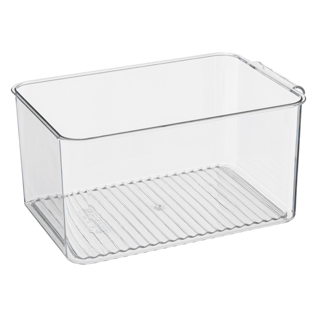 Caixa de arrumação empilhável para frigorífico 15,5x24cm