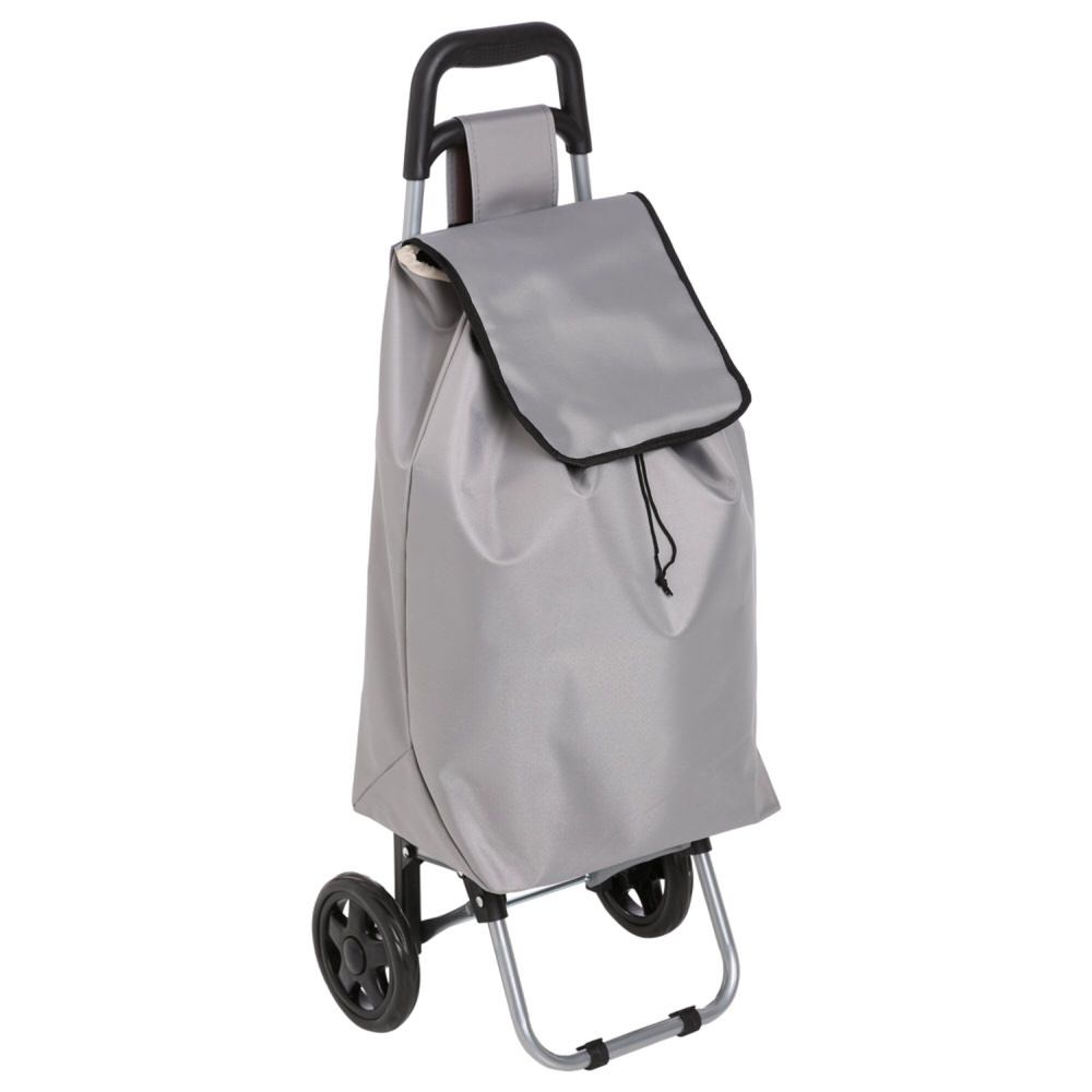 Carrinho de compras cinza
