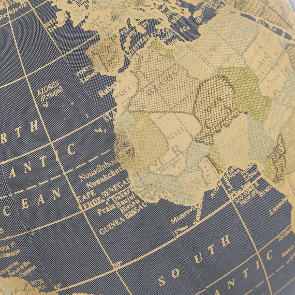 Globo decorativo AFONSO em madeira mango 24cm