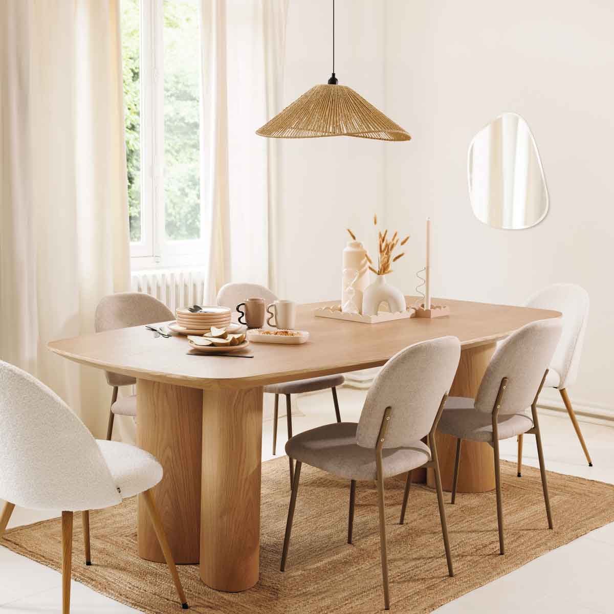 Mesa de jantar ALIONDA em mdf