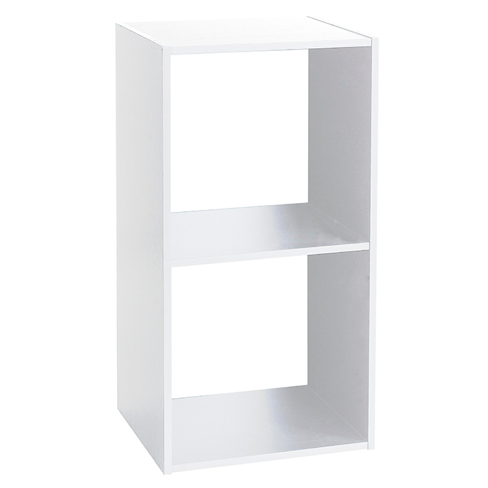 Estante branca MIXMODUL para 2 caixas