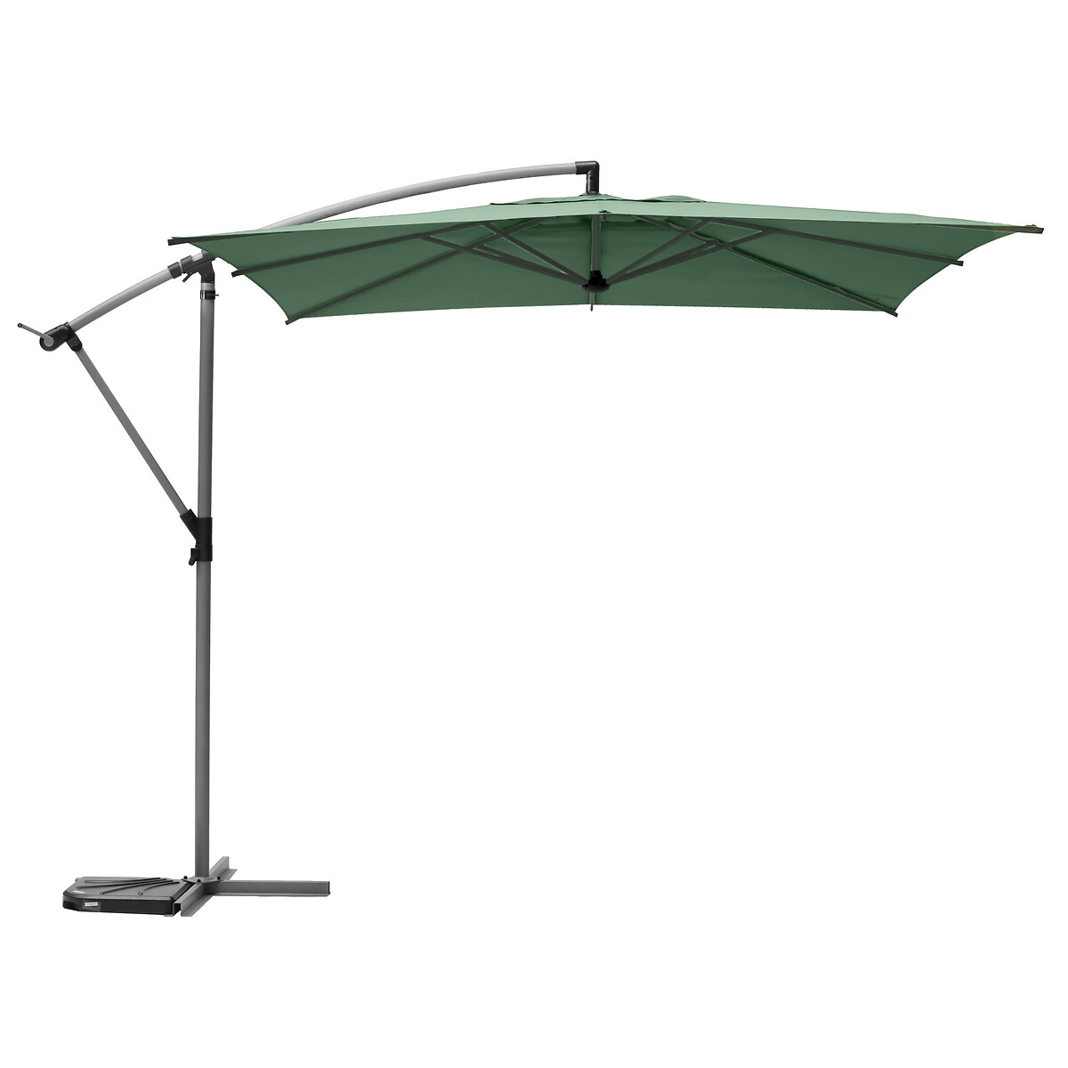 Guarda-sol MANOA descentrado verde olive 2,5x2,5m