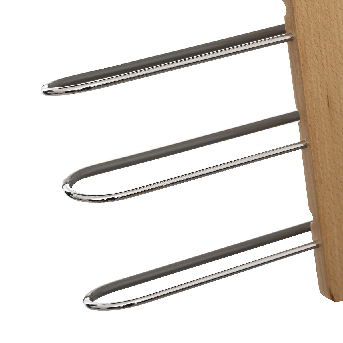 Cabide com 5 divisórias para calças