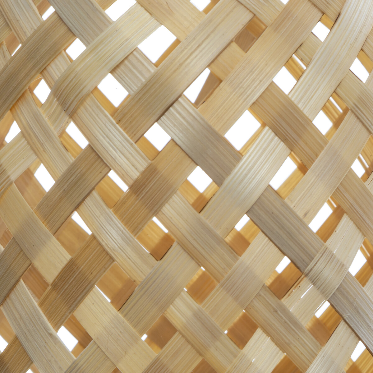 Lanterna natural CROSS em bambu 43cm