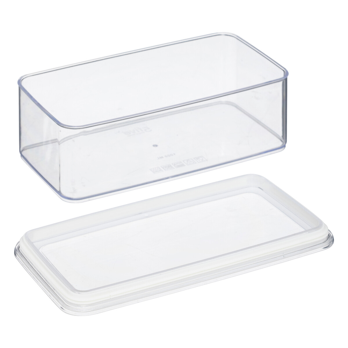 Caixa herm&eacute;tica rectangular 1l