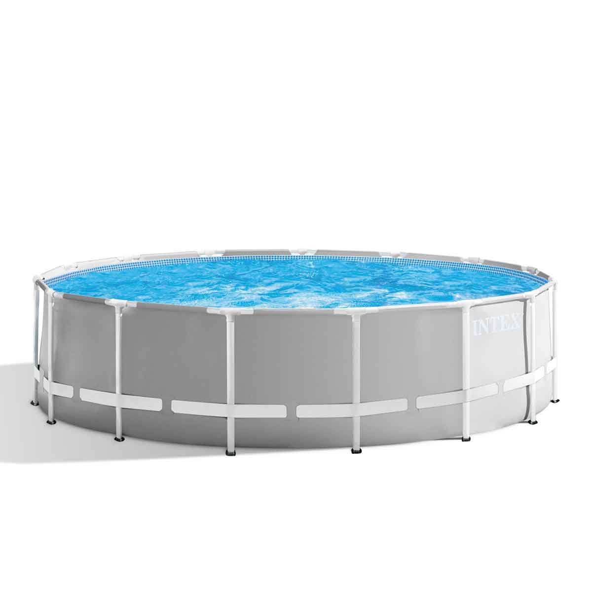 Piscina tubular prismática redonda Intex