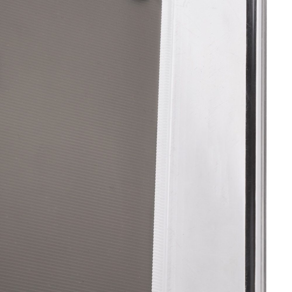 Caixa de arruma&ccedil;&atilde;o com fundo cinza 16x23,2cm