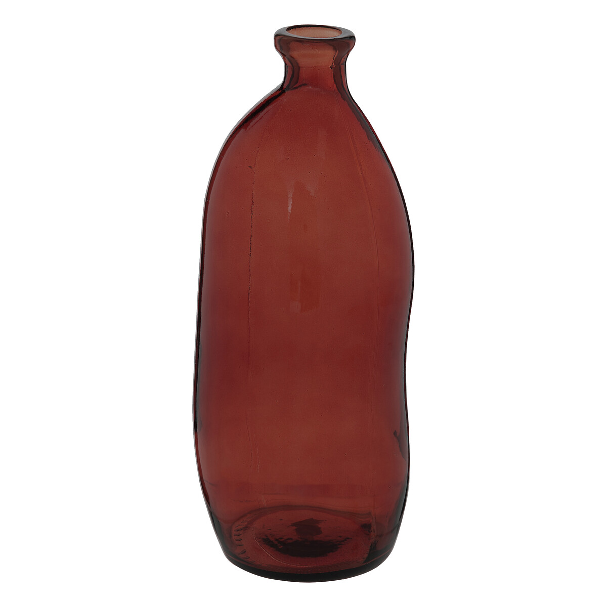 Jarra ULY âmbar de vidro reciclado 35cm