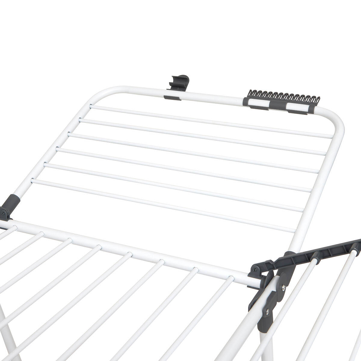 Estendal para roupa SINAI branco em a&ccedil;o