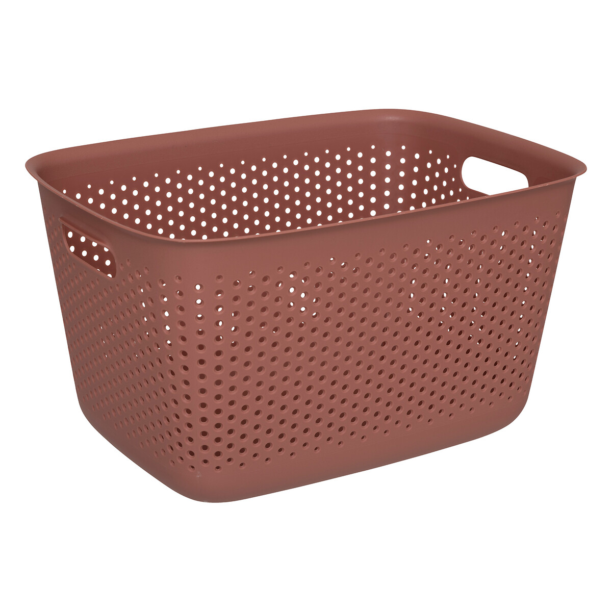 Cesto de arrumação TILA terracota 17l