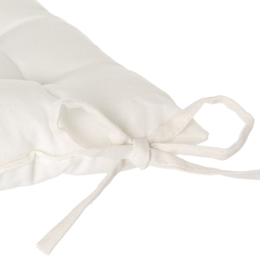 Coxim cru em algod&atilde;o 38x38cm