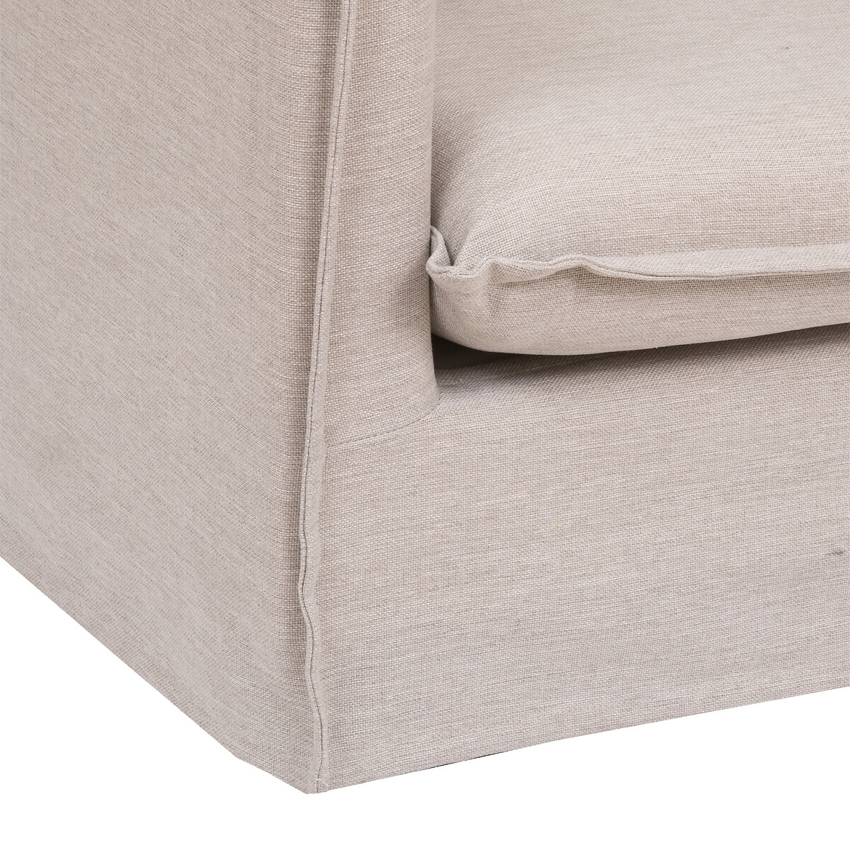 Poltrona ODILON bege em tecido