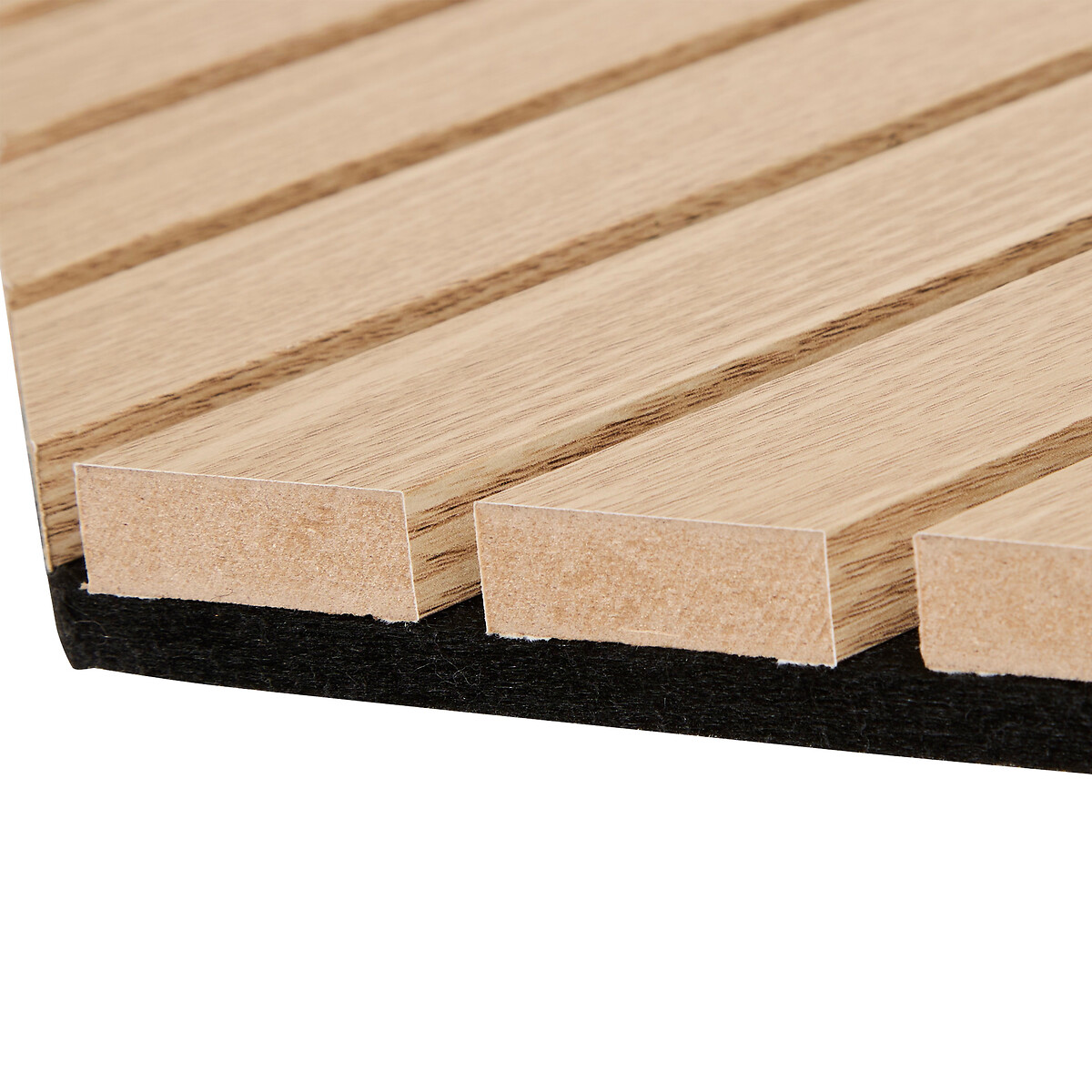 Conjunto de 3 pain&eacute;is decorativos hexagonal COLVA natural