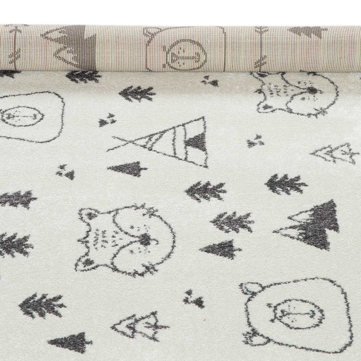 Tapete GIO bosque cinza 160x235cm