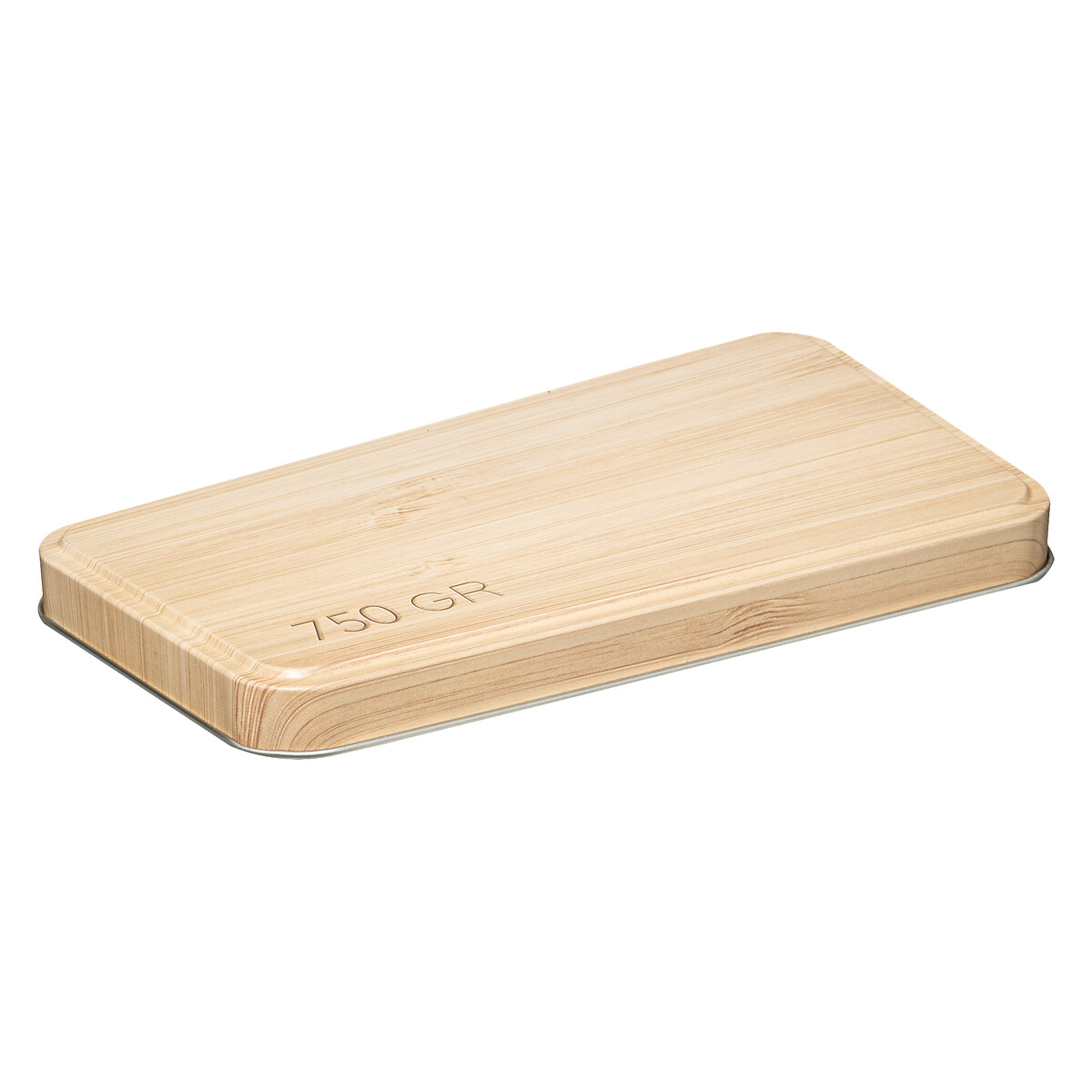 Caixa para cereais em metal 750g