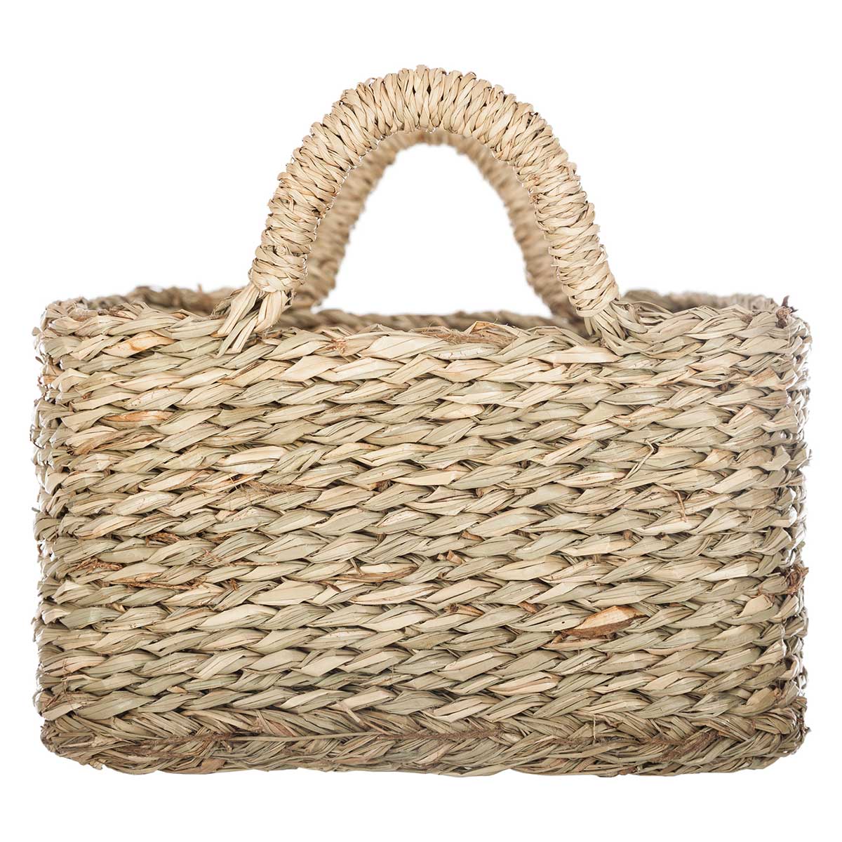 Cesto decorativo seagrass natural