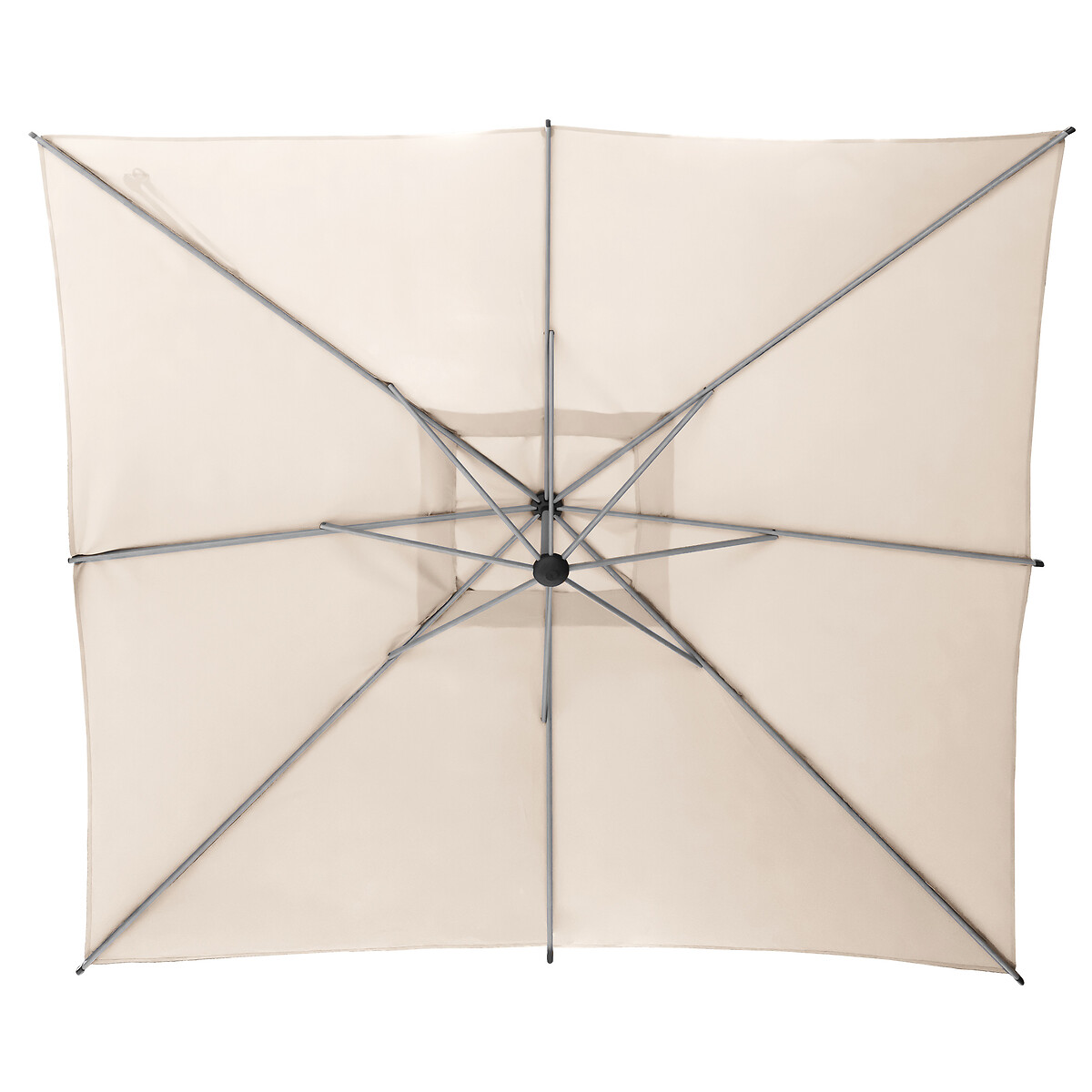 Guarda-sol MANOA descentrado bege ble 2,5x2,5m